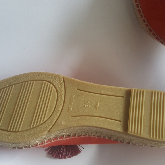 NEW Carmen Saiz lobster nubuck leather espadrilles - Picture 3 of 5